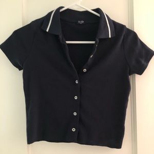 Brandy Melville Button-up Top